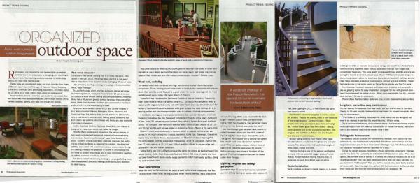 BackyardAmerica's tweet image. Backyard America in the news again! Our Trex pergola mentioned in July '12 issue of Professional Remodeler. Read more!