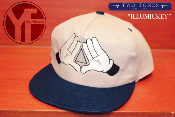"illumickey" snapback, two tones edition 2012