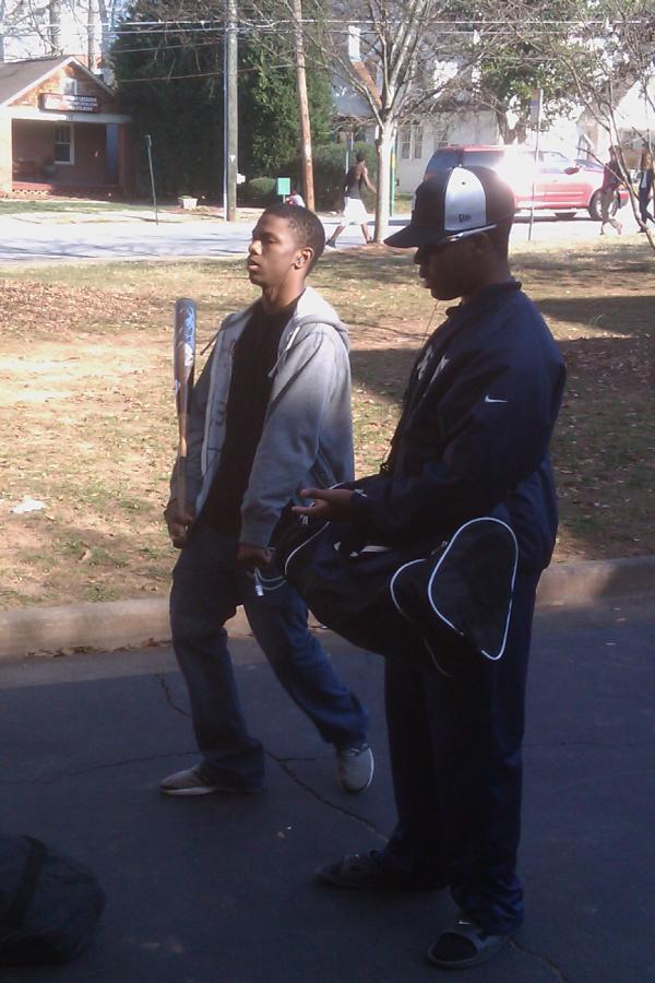 AyeTweetDEEZ's tweet image. #tbt me and my nigga @HCBlaxer4 #DecaturBaseball shit