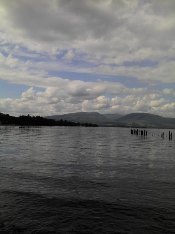 Nice wee day out at lomond shores, feel millions better already #freshairdoesyougood