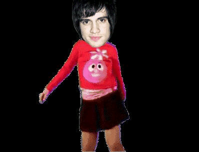 meganwho1's tweet photo. I'll leave you guys with Brendon Urie in a skirt #RayToroIsGod #KilljoyOFF #MikeyWayAppreciationDay http://t.co/OykmRHzK