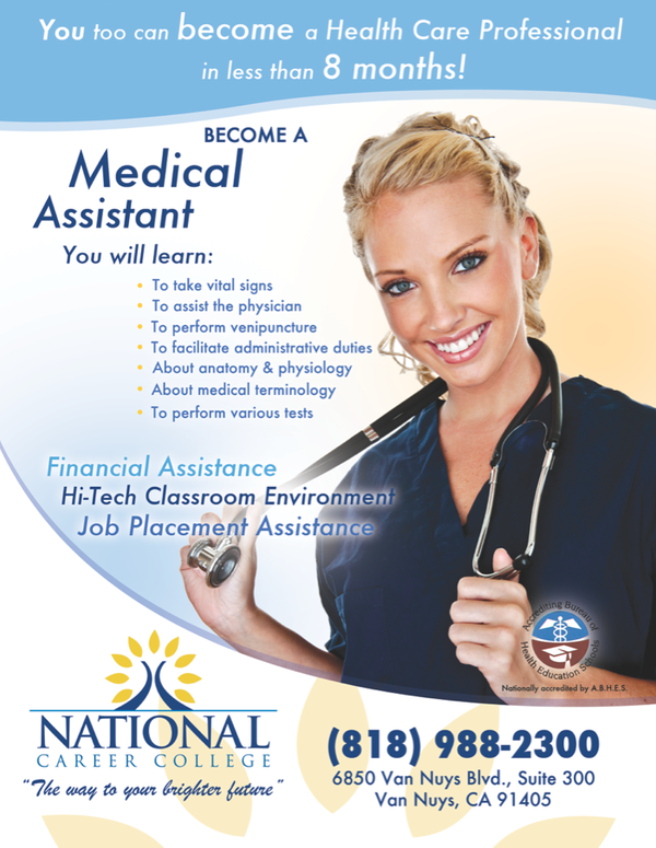 nccusa's tweet photo. Now Enrolling for Medical Assistant! 
Morning Class starts July-31
Evening Class starts August -07 http://t.co/Hy9hBlro