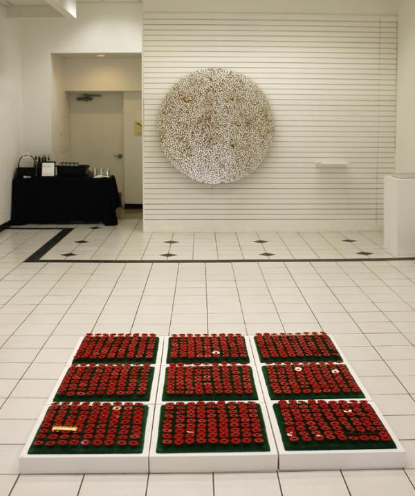 wot_it_is's tweet photo. Imaginal install view w. Jason Guo and Federico Cattaneo http://t.co/i0lPA7UR