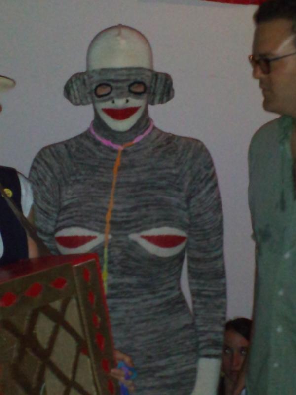 performance art monkey doll nightmare <a href="/davidzwirner/">David Zwirner</a> #davidzwirnerdungeon #artsylive