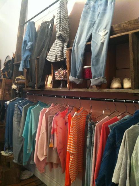 FondMagazine's tweet image. Menswear launch at the @TrinityTuckShop this evening. Denim + tie dye, get 'em while it's hot.