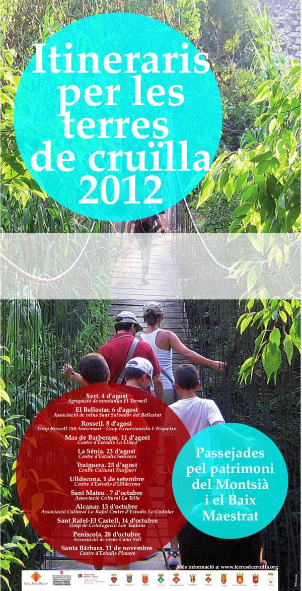 Itineraris 2012. Cartell en format PDF: dl.dropbox.com/u/551878/Terre…