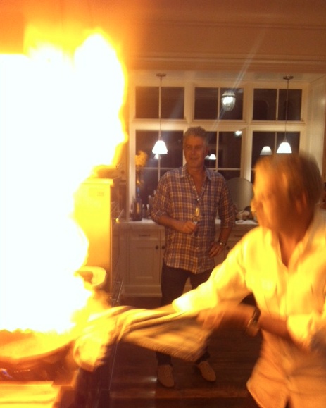 Name the two #chefs and what beer is it?