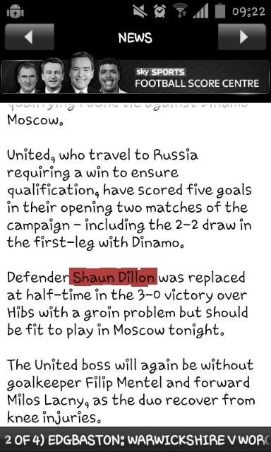 ewanybaby's tweet image. @BusyDillo still not made it big time yet mate #Skysports #lazyreporting