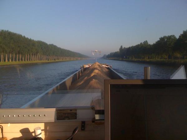 Afvarig Amsterdam Rijn kanaal!! Met mooi weer er bij...