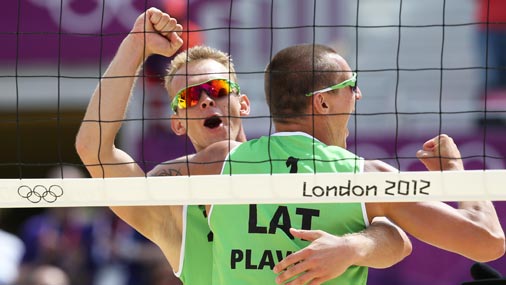 PowerbalanceLV's tweet photo. Turēsim īkšķus plkst.21.00 par mūsu olimpisko duetu @plavins_martins &amp; Kreilis cīņā par bronzas medaļu. Jūs to varat!!! http://t.co/9oxd6AQW