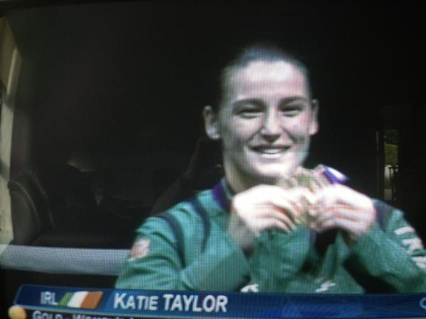 Patrickj_booth's tweet photo. Katie a champion for the Nation and a champion for the Lord! http://t.co/dFjo3kUP