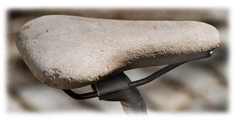 CyclingHumour's tweet photo. The Real MAN ® saddle is tough enough to stand up to whatever you can dish out! http://t.co/jmq2Dq7h