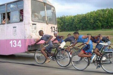 CyclingHumour's tweet photo. Pedalling can be a real bitch sometimes... http://t.co/mleg1zTN