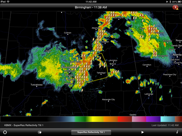 James Spann tweet media