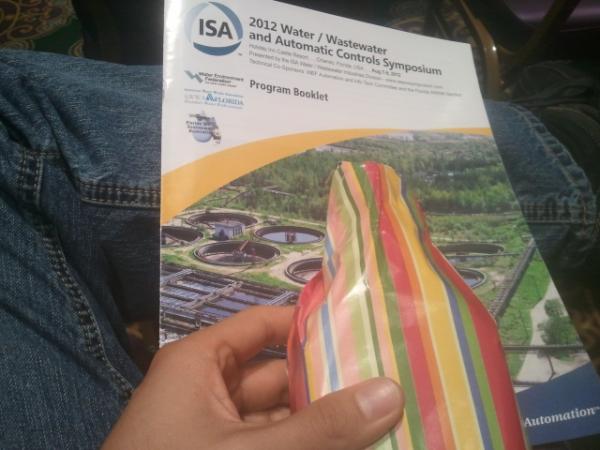 maraves's tweet photo. #wwac2012 i just got the tweeting surprice price yay! http://t.co/2CZb1TQj