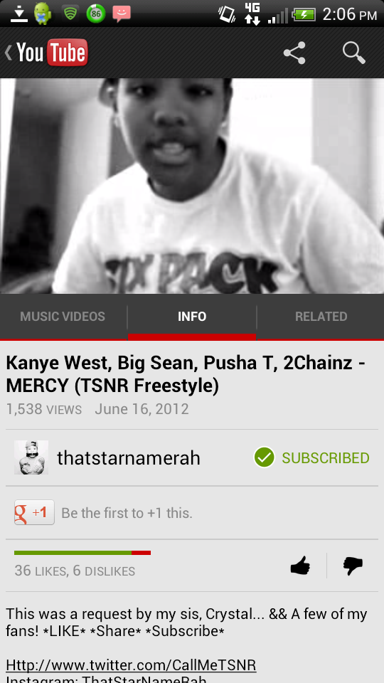 TSNRFanPage's tweet photo. #TEAMTSNR If You Haven't Seen That Star Name Rah's Freestyle Too Mercy You Should REALLY Check It Out! http://t.co/VPFEyXvZ