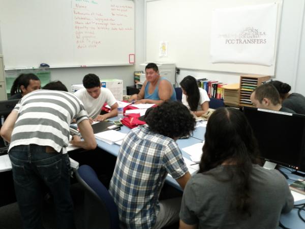 PCCPathways's tweet image. The tutors are working hard to get prepped for #MathJam!