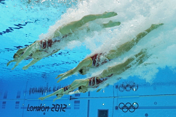 Just as I was getting lonely down here...you all arrived at once! #London2012