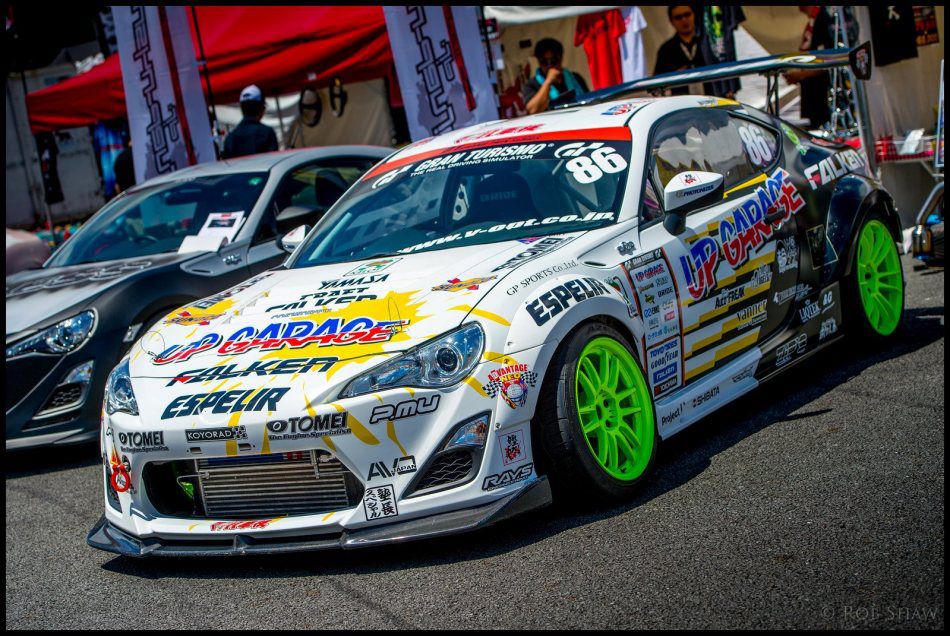 希少絶版☆ヨコモ「TEAM UP-GARAGE FALKEN 86 」1/10 Yokomo Team Up Garage Falken 86 Drift Car « Big Squid RC