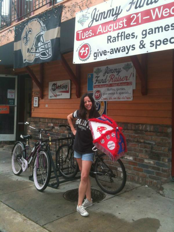 Shatz45's tweet photo. @DanaFarber 

New Orleans supports The Jimmy Fund!! http://t.co/qaccnJ2P