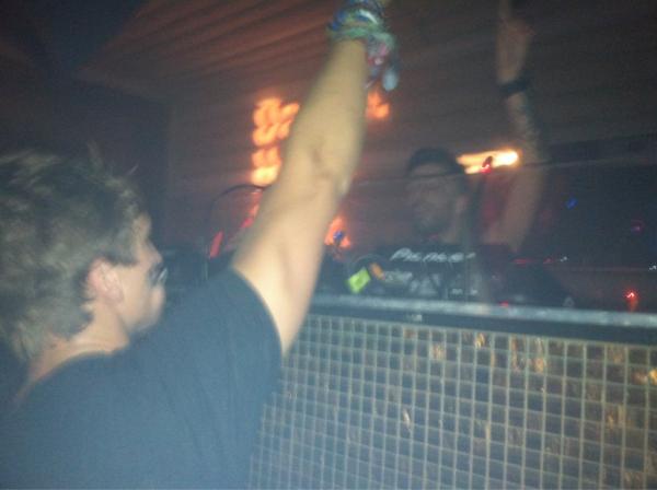 MikeDoming's tweet photo. @gregoriklossman you are killing at cielo ! We got kicked out for staying in front of the booth all night ! Pic after? http://t.co/QnSVtYbK