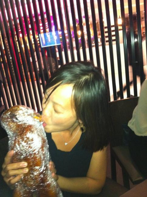 Well at least Kara is straight back into it