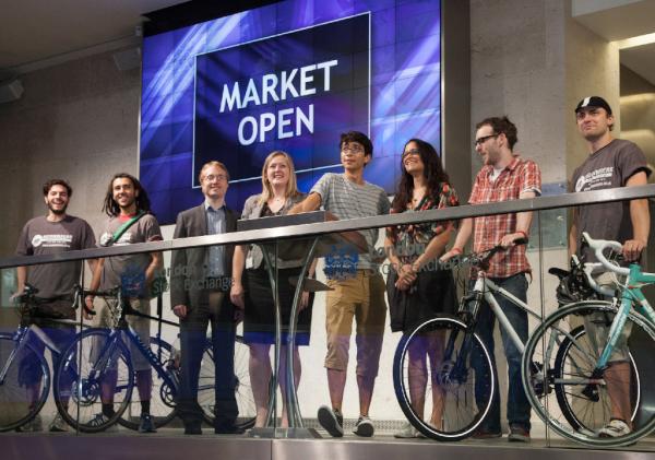 @Specialmoves opened today's market. They raised £3000 for @FriendWorks doing the Moonriders London-Brighton challenge