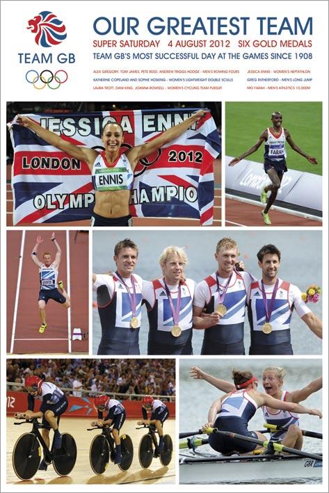 Pyramid_Intl's tweet photo. Only a few days left of the #LondonOlympics - 52 medals! Well done #TeamGB. Few more names to add to the next poster! http://t.co/bgbmm5P0