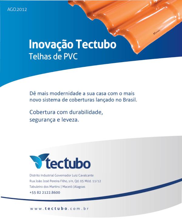 TECTUBO's tweet image. MODERNIDADE E ECONOMIA SUSTENTAVEL. TELHA DE PVC TECTUBO.