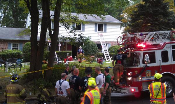 Fire at gail st in w goshen. Double fatal, accidental, elderly couple died, Fire not lightnng related, many birds saved