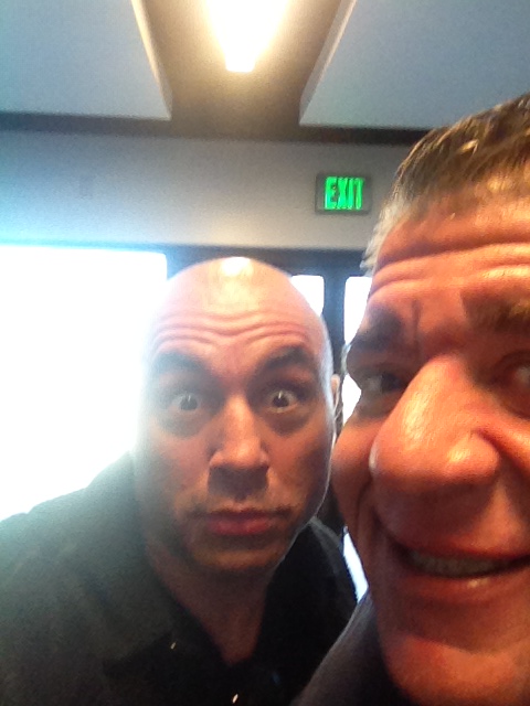 joerogan's tweet image. Prepare yourselves, you fucking rocky mountain savages - @madflavor and I are on our way! Paramount theater tonight!