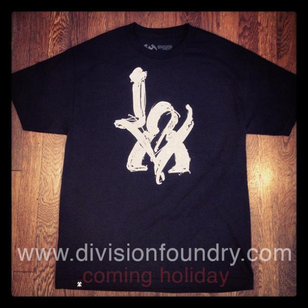 Division_CF's tweet photo. Division C/F LA tee by Chaz. Available Holiday. #fridaypics #chazbojorquez #sneakpeek #losangeles #lakers #follow #ff http://t.co/E9vBefyO