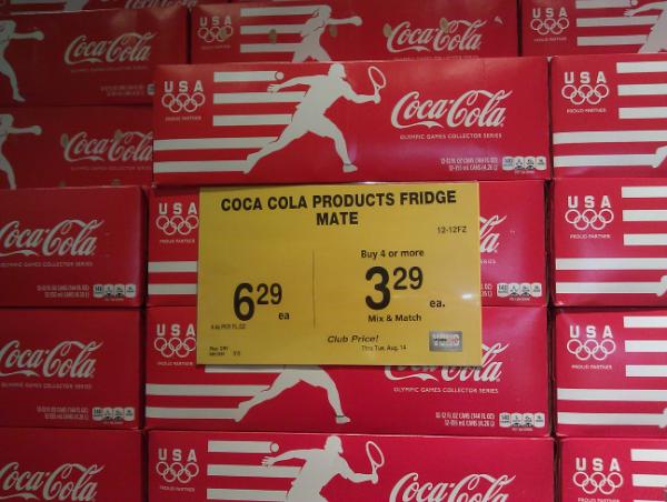 morrowchris's tweet photo. 12 pack of #coke $6 #crazy hope the money goes to the @olympics http://t.co/emmR6c5S