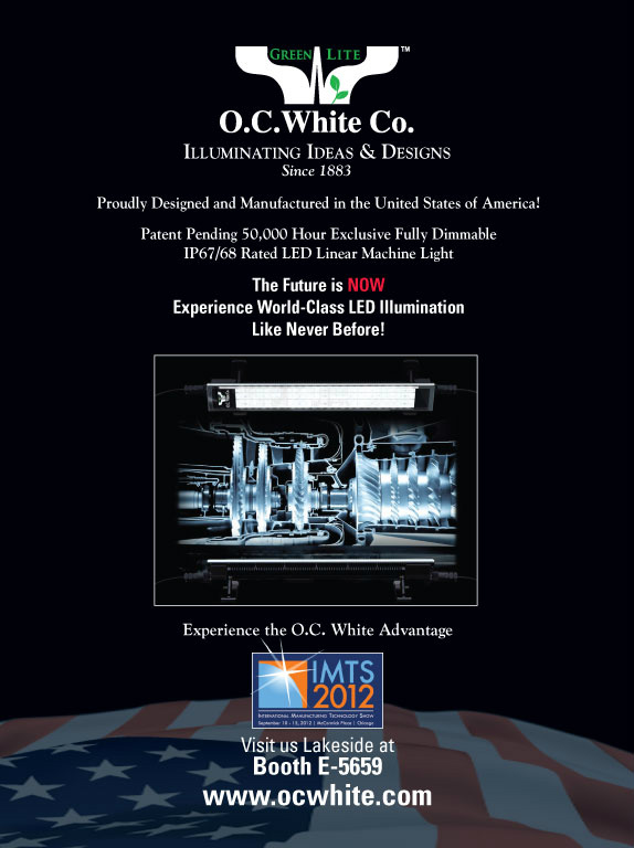 OCWhiteCo's tweet photo. Come see world class LED Illumination at #IMTS2012, Experience the #ocwhite advantage at booth E-5659 http://t.co/0GFKpTaT