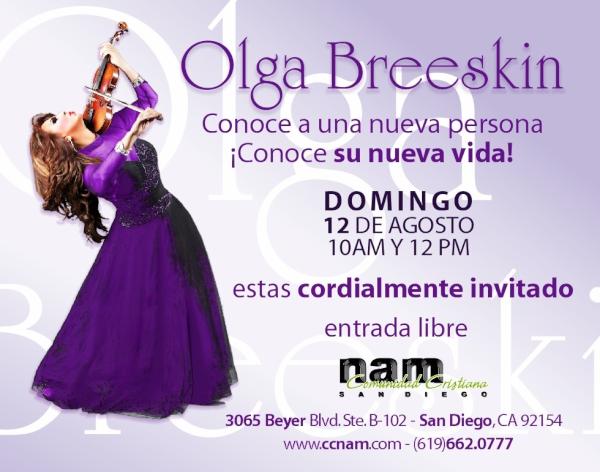 LinoLopez's tweet photo. Este domingo te invito a escuchar lo que Dios es haciendo en Olga Breeskin http://t.co/GWfYdlMj