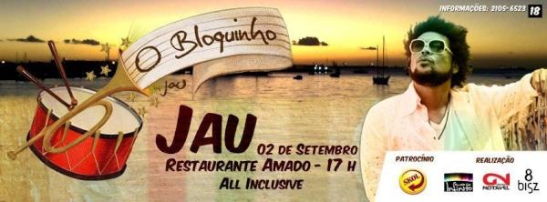 OBloquinho's tweet photo. Dia 02/09 - O Bloquinho com Jau no Restaurante Amado! http://t.co/SPTsxlkw