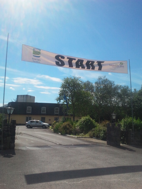 GSOWofficial's tweet photo. Are you starting or wha? And here...we....go... #greatspinoutwest http://t.co/GcVymdgm