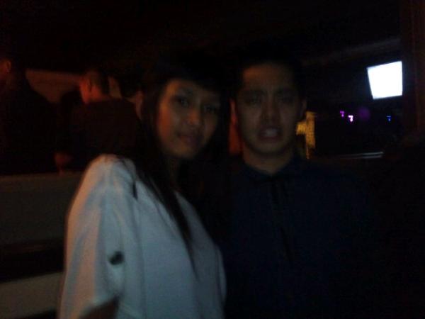 Totally forgot that I had this pic. Bad quality but who cares? I was with @BrianPuspos! #onceuponatimeinmanila