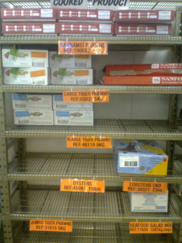 TMizzen's tweet photo. Great stock control at river link 2597 and a full fresh seafood section. Great work team http://t.co/Nc7eKY3L