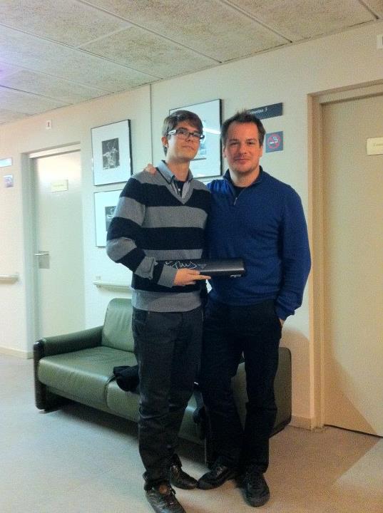 rubenflute's tweet photo. Un domingo 4 de diciembre de 2011, en Madrid. Conocí a mi ídolo, Emmanuel Pahud , que gran día! http://t.co/PuItVMmA