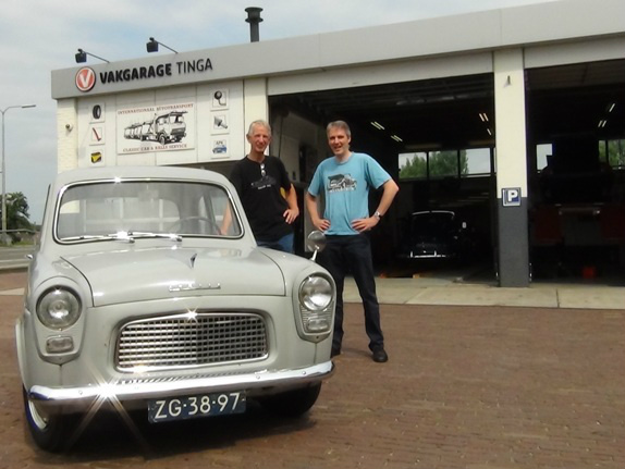 100E rijdt weer! De komende week 1.000 km rijden, zodat de inloopolie voor de reis naar Engeland vervangen kan worden.