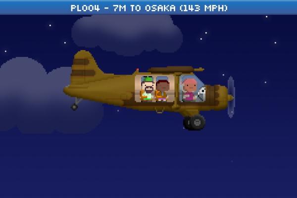 Noswadsky's tweet photo. My WALLABY-P flying from Taipei to Osaka in Pocket Planes for iOS! http://t.co/DEupFLJv