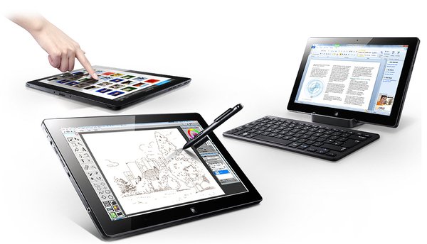 SamsungLevant's tweet photo. Choose your favorite way! Touch it, Type it, or Write on it! #Samsung #SlatePC http://t.co/JgcIGXkm
