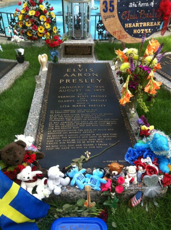 Saw the ghost of Elvis...