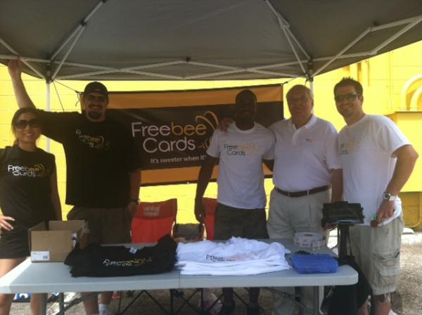 FreebeeCards's tweet photo. A few of the Freebee Team at the #Porsche Car Show at Pizza Public in #Denver yesterday! What a group of lookers. http://t.co/S2CkChjJ