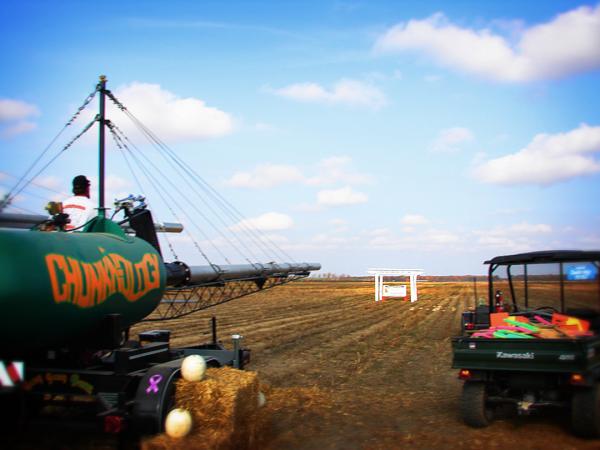 BackyardAmerica's tweet image. #PunkinChunkin - what a fun way to use your new #pergola from Backyard America!