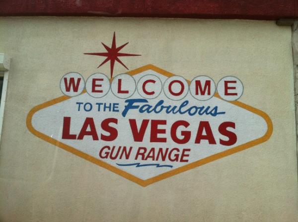 YoPeterYang's tweet photo. @YoPeterYang: 50 bucks to shoot a machine gun in Vegas? Looking for an ATM. http://t.co/KN1ouLMW