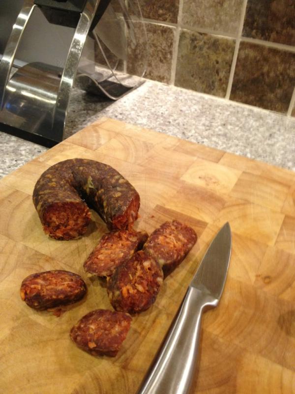 PartyPigRoast's tweet photo. Chicken and chorizo salad with some of Somerset Charcuterie's chorizo, best tasting yet! http://t.co/JTcU0I2i