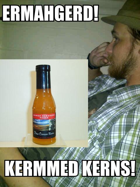 ShowerClownLUMP's tweet photo. ERMAHGERD!  MAH ERN PERKSHURE! http://t.co/NIJTJ5d6