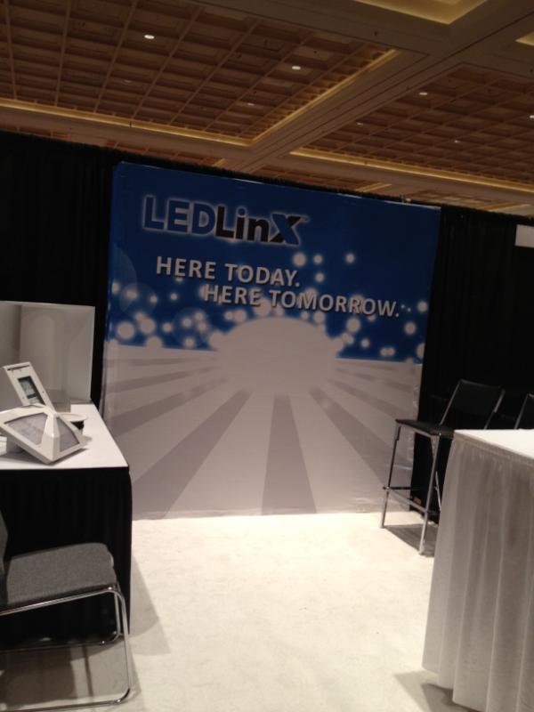 LEDLinX's tweet image. The #LEDLinX team is at the #LEDShow today! We are set up and ready for a great day in Vegas! bit.ly/MX9eYv